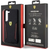 Etui Ferrari Carbon Contrast Edges na Samsung Galaxy S23 - czarne