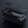 Nillkin Qin Cloth Pro Case etui Samsung Galaxy S23+ pokrowiec z klapką osłona na aparat niebieskie