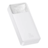 Baseus Bipow powerbank z szybkim ładowaniem 20000mAh 20W biały (Overseas Edition) + kabel USB-A - Micro USB 0.25m biały (PPBD050302)