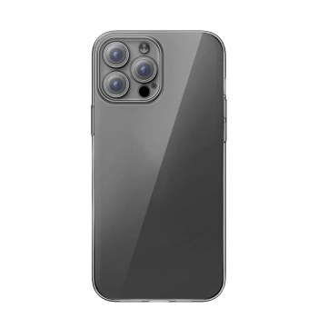 Baseus Crystal Case etui do iPhone 14 Pro cienki pokrowiec + szkło przezroczyste