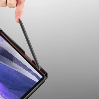 DUX DUCIS Domo składany pokrowiec etui na tablet z funkcją Smart Sleep podstawka Samsung Galaxy Tab S7 FE / Tab S7+ (S7 Plus) / Tab S8+ (S8 Plus) czar
