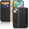 Etui z portfelem Dux Ducis Hivo z blokadą RFID do iPhone 15 Plus - czarne