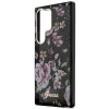 Etui Guess Flower Collection na Samsung Galaxy S23 Ultra - czarne