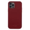 Etui Mini Morris Silicone Tone On Tone na iPhone 12 / iPhone 12 Pro - czerwone