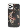 Etui Guess N.4 Flower Collection na iPhone 11 Pro Max - czarne