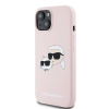 Etui Karl Lagerfeld Silicone Karl&Choupette MagSafe na iPhone 15 / 14 / 13 - różowe