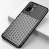 Thunder Case elastyczne pancerne etui pokrowiec Xiaomi Redmi 10 czarny