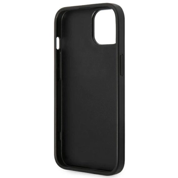 Etui Guess 4G Metal Gold Logo na iPhone 14 - szare