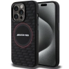 Etui AMG Silicone Carbon Pattern MagSafe na iPhone 15 Pro Max - czarne