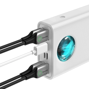 Baseus Amblight powerbank 65W 30000mAh Overseas Edition biały (PPLG000102)