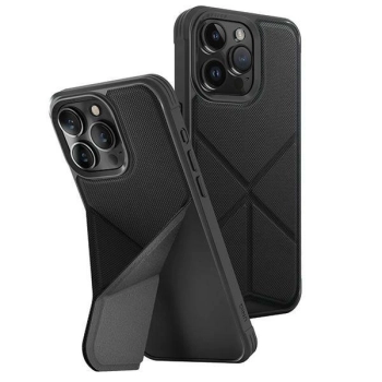 Etui UNIQ Transforma do iPhone 15 Pro - czarne