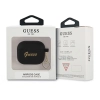 Etui Guess Silicone Charm Heart Collection na AirPods 3 - czarne