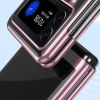 Plating Case etui Samsung Galaxy Z Flip 4 pokrowiec z metaliczną ramką czarne