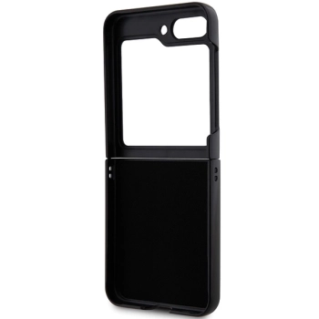Etui Karl Lagerfeld Saffiano Monogram Choupette Pin na Samsung Galaxy Z Flip 5 - czarne