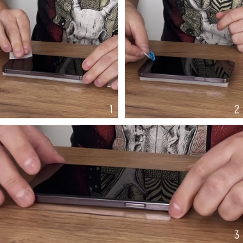 Szkło hartowane Wozinsky Tempered Glass Full Glue na Samsung Galaxy A55 z czarną ramką