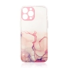 Marble Case etui do iPhone 13 Pro żelowy pokrowiec marmur różowy