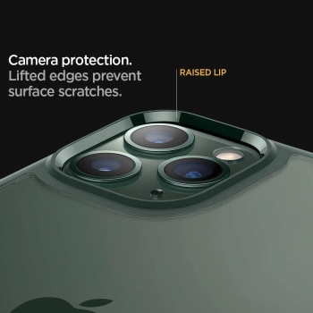 Etui Spigen Ultra Hybrid na iPhone 11 Pro - ciemnozielone