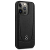 Etui Mercedes Leather Urban do iPhone 15 Pro - czarne