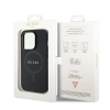 Etui Guess Saffiano MagSafe do iPhone 15 Pro - czarne