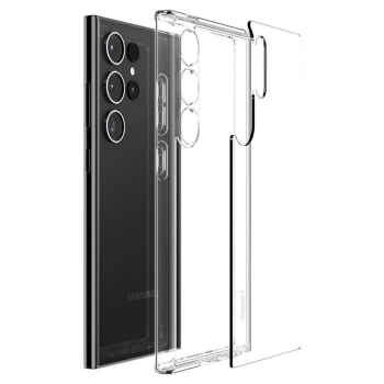 Etui Spigen Ultra Hybrid na Samsung Galaxy S24 Ultra - przezroczyste