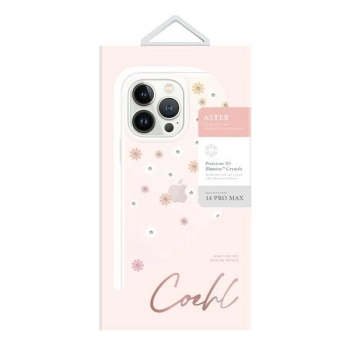 Etui Uniq Coehl Aster na iPhone 14 Pro Max - różowe