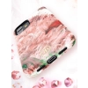 Kingxbar Agate Series eleganckie etui pokrowiec z nadrukiem agat iPhone 12 mini zielony
