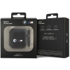 Etui BMW Carbon Double Metal Logo na AirPods 1/2 - czarne