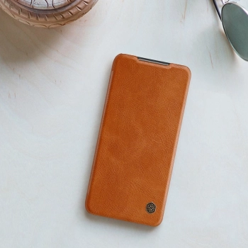 Nillkin Qin skórzana kabura etui Xiaomi Poco M3 czarny