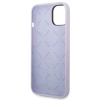 Etui Guess Silicone Vintage Gold Logo na iPhone 14 - fioletowe