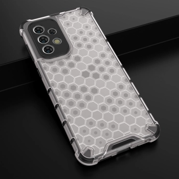 Honeycomb etui pancerny pokrowiec z żelową ramką Samsung Galaxy A33 5G przezroczysty