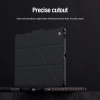 Etui Nillkin Bumper Leather Case Pro na Samsung Galaxy Tab S9 FE+ - czarne