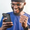 Carbon Case etui do Xiaomi Redmi A1+ elastyczny silikonowy karbonowy pokrowiec czarne