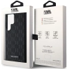 Etui Karl Lagerfeld Saffiano Mono Metal Logo na Samsung Galaxy S24 Ultra - czarne