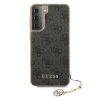 Etui Guess 4G Charms Collection na Samsung Galaxy S21+ - szare