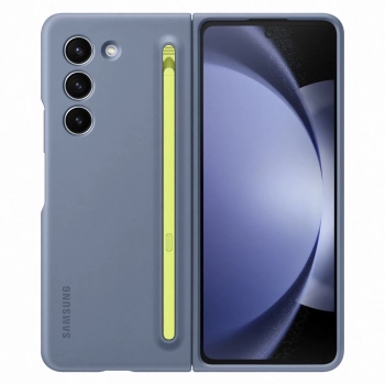Etui silikonowe do Samsung Galaxy Z Fold 5 Slim Case + rysik - niebieskie