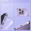 Baseus Crystal Case etui do iPhone 14 Pro cienki pokrowiec + szkło przezroczyste