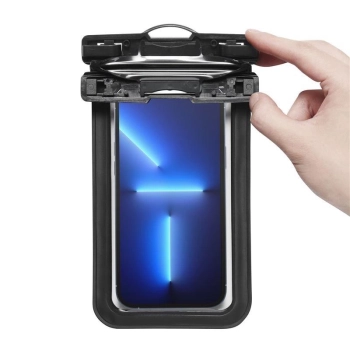 Etui Spigen Spigen Aqua Shield A601 wodoodporne IPX8 - czarne 2 szt.