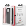 Etui Ferrari On Track Carbon Stripe na iPhone 12 mini - czarne