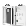 Etui Mini Morris Silicone Tone On Tone na iPhone 12 Pro Max - czarne