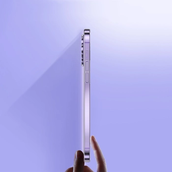 Baseus Crystal Case etui do iPhone 14 Pro cienki pokrowiec + szkło przezroczyste