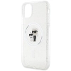 Etui Karl Lagerfeld Karl&Choupette Glitter MagSafe na iPhone 11 / Xr - przezroczyste