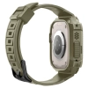 Etui z paskiem Spigen Rugged Armor Pro na Apple Watch Ultra (49 mm) - zielone