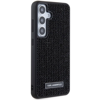 Etui Karl Lagerfeld Rhinestone Metal Logo na Samsung Galaxy S24 - czarne