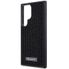Etui Karl Lagerfeld Rhinestone Metal Logo na Samsung Galaxy S24 Ultra - czarne