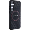 Etui AMG Silicone Carbon Pattern MagSafe na Samsung Galaxy S24 - czarne