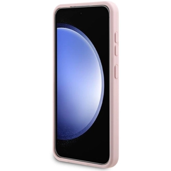 Etui Karl Lagerfeld Silicone Choupette na Samsung Galaxy S24 - różowe