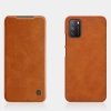Nillkin Qin skórzana kabura etui Xiaomi Poco M3 czarny