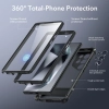 Etui ESR Armor Kickstand na Samsung Galaxy S24 Ultra - przezroczysto-czarne