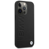 Etui BMW Signature Logo Imprint na iPhone 13 Pro Max - czarne
