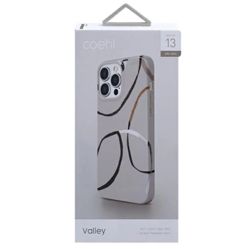 Etui Uniq Coehl Valley na iPhone 13 Pro Max - piaskowe